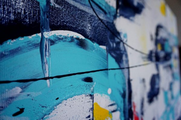 Blue and red with yellow - obrazek 3